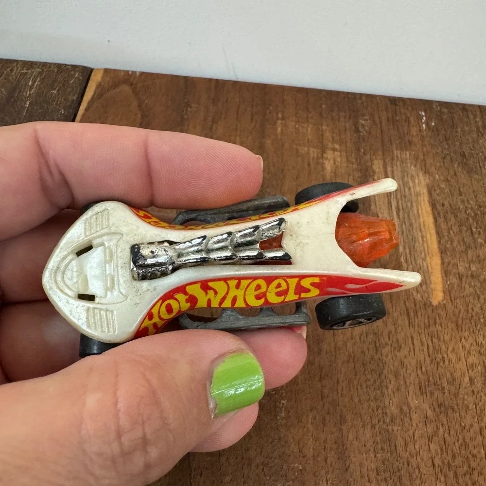 Vintage 1980 Hot Wheels Turbo‎ Flame Diecast Car Malaysia Collectible Toy